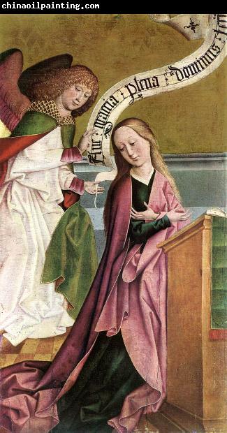 FRUEAUF, Rueland the Elder The Annunciation dh