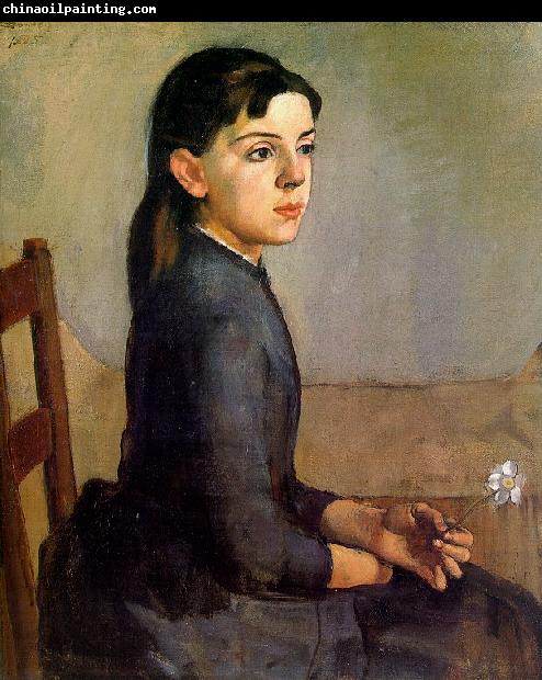 Ferdinand Hodler Portrait of Louise-Delphine Duchosal