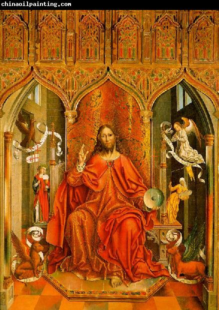 Fernando  Gallego Christ Giving his Blessing