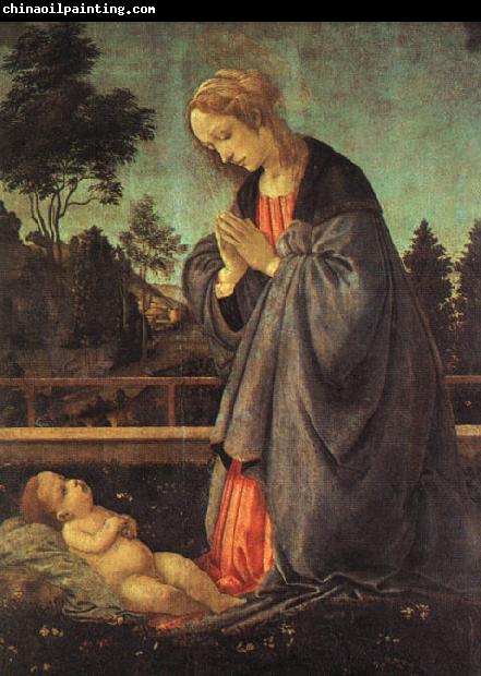 Filippino Lippi The Adoration of the Child