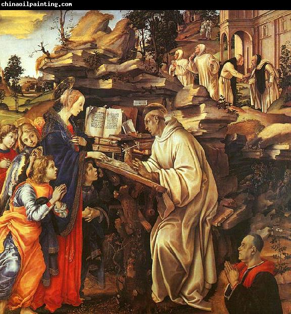 Filippino Lippi The Vision of St.Bernard