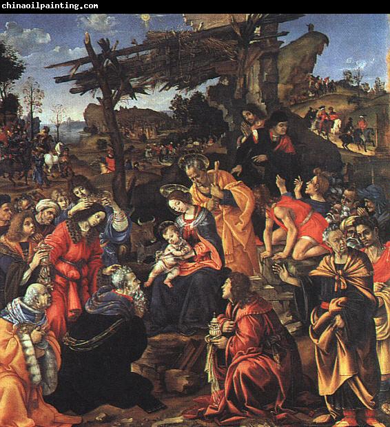 Filippino Lippi The Adoration of the Magi