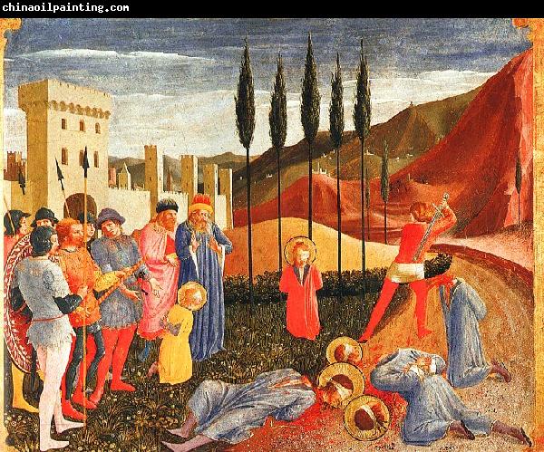 Fra Angelico Decapitation of Saints Cosmas and Damian