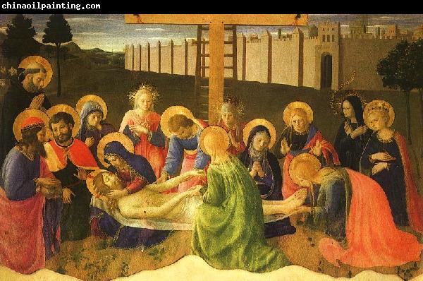 Fra Angelico Lamentation Over the Dead Christ