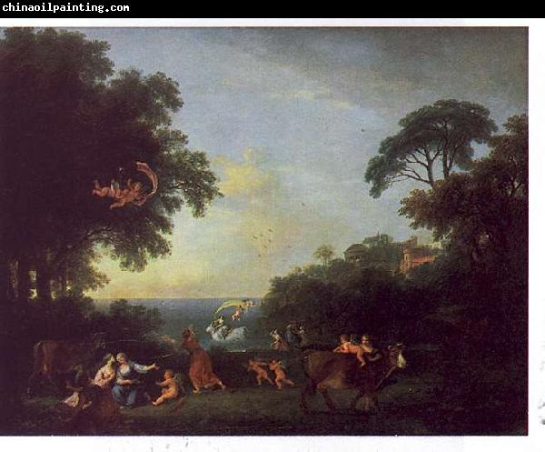 Francesco Zuccarelli Landscape with the Rape of Europa