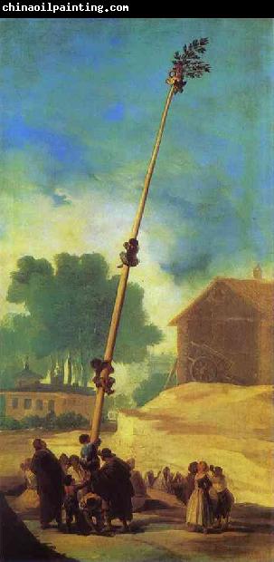 Francisco Jose de Goya The Greasy Pole (La Cucana)