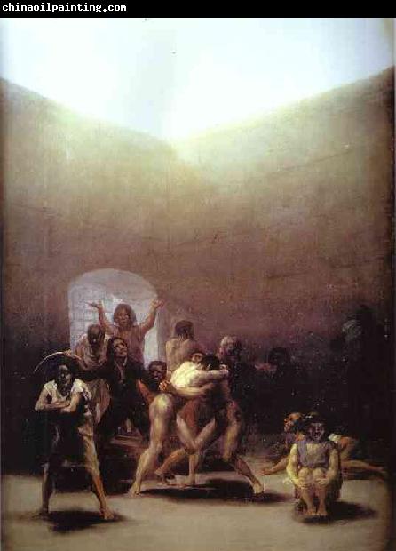 Francisco Jose de Goya Yard of Madhouse