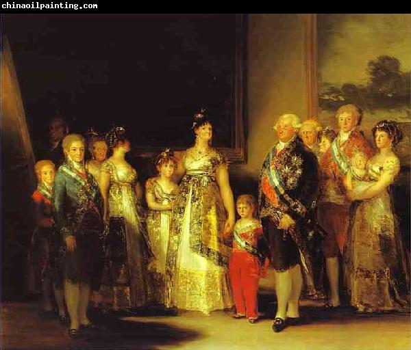 Francisco Jose de Goya Charles IV and His Family