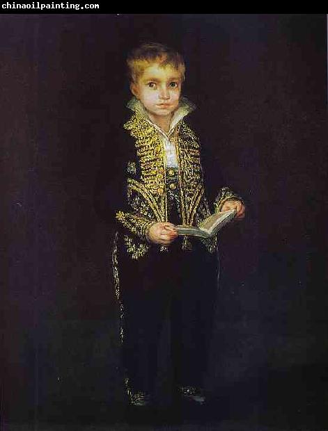 Francisco Jose de Goya Portrait of Victor Guye