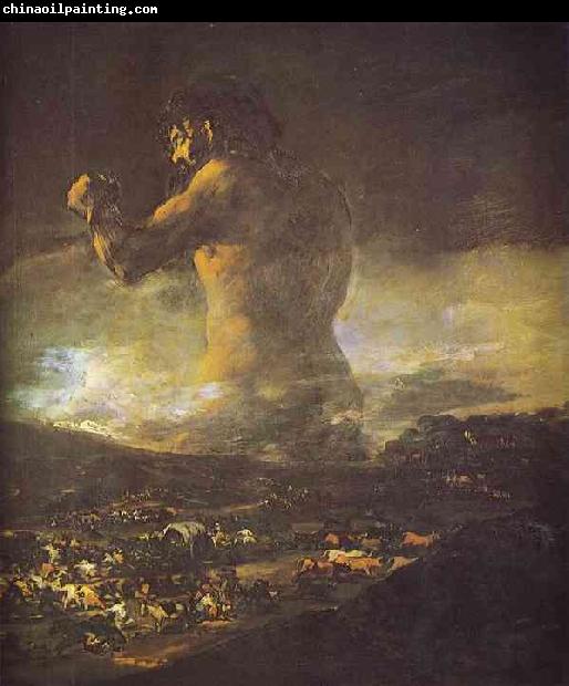 Francisco Jose de Goya The Colossus.