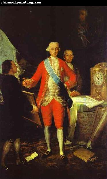 Francisco Jose de Goya Francisco de Goya the Count of Floridablanca and Goya.