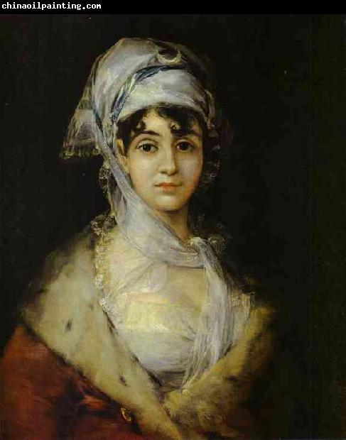 Francisco Jose de Goya Portrait of Antonia Zarate