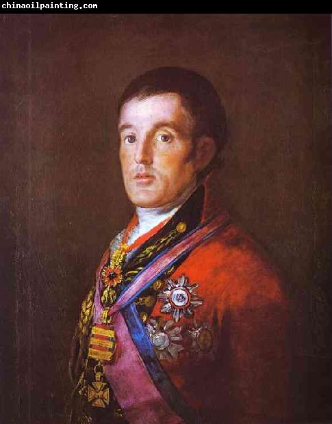 Francisco Jose de Goya Portrait of the Duke of Wellington.