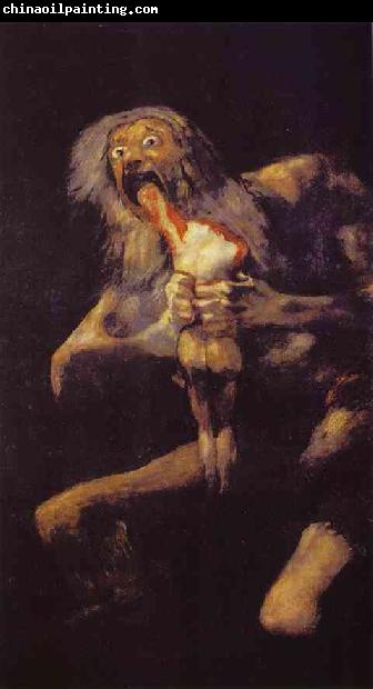 Francisco Jose de Goya Saturn Devouring One of His Chidren