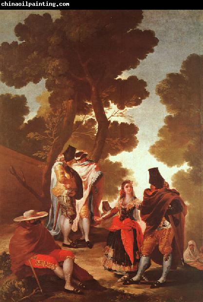 Francisco de Goya The Maja and the Masked Men