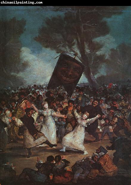 Francisco de Goya The Burial of the Sardine