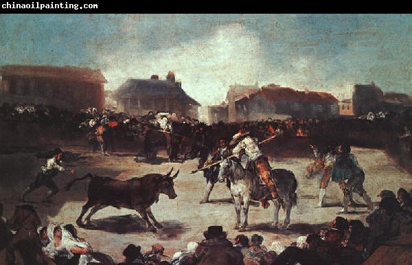 Francisco de Goya Village Bullfight