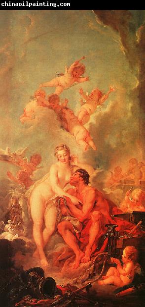 Francois Boucher The Visit of Venus to Vulcan