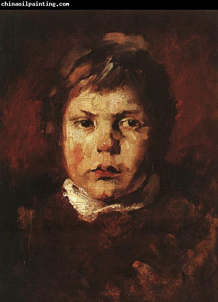 Frank Duveneck A Child's Portrait