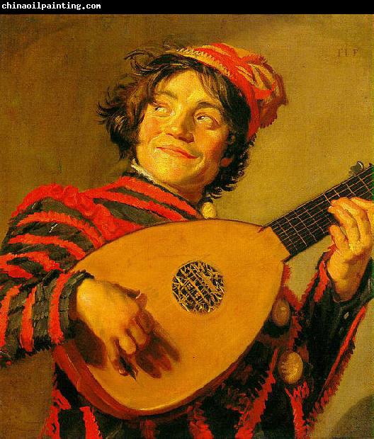 Frans Hals Jester with a Lute