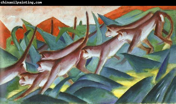 Franz Marc Monkey Frieze