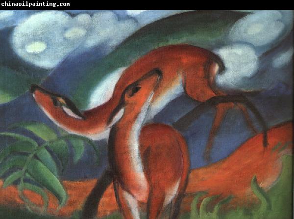 Franz Marc Red Deer II