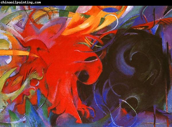 Franz Marc Fighting Forms