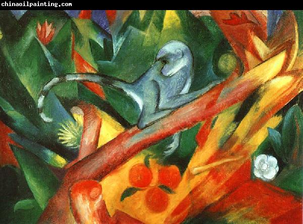 Franz Marc The Monkey  aaa