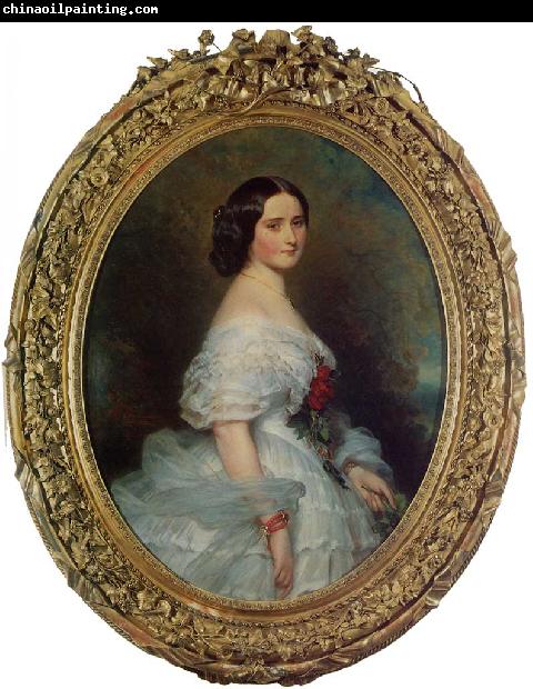 Franz Xaver Winterhalter Anna Dollfus, Baronne de Bourgoing