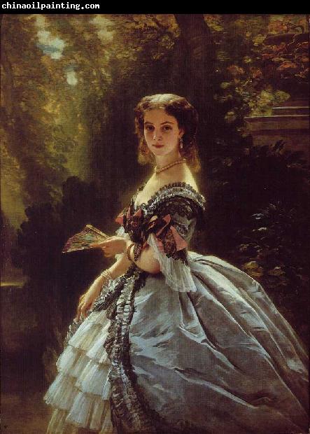 Franz Xaver Winterhalter Princess Elizabeth Esperovna Belosselsky-Belosenky, Princess Troubetskoi