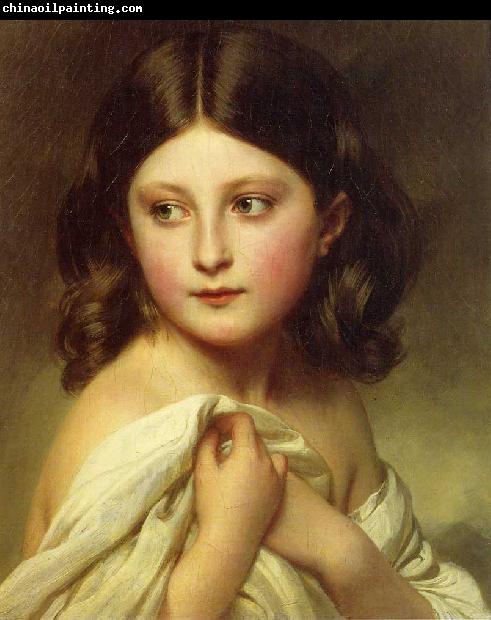 Franz Xaver Winterhalter A Young Girl called Princess Charlotte