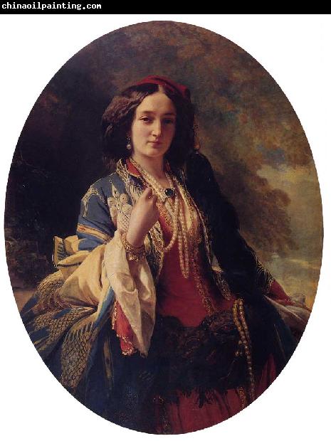 Franz Xaver Winterhalter Katarzyna Branicka, Countess Potocka