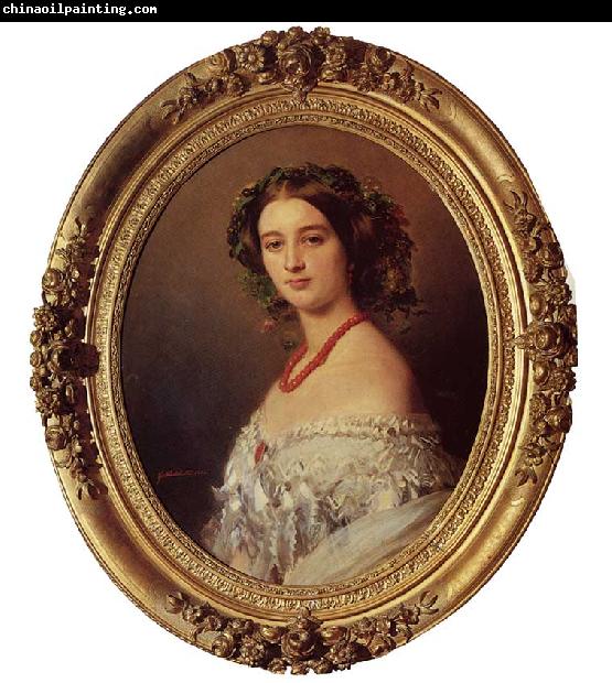 Franz Xaver Winterhalter Malcy Louise Caroline Frederique Berthier de Wagram, Princess Murat