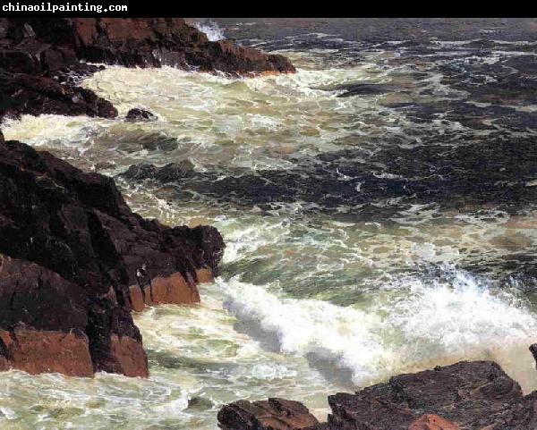 Frederic Edwin Church Rough Surf, Mount Desert Island