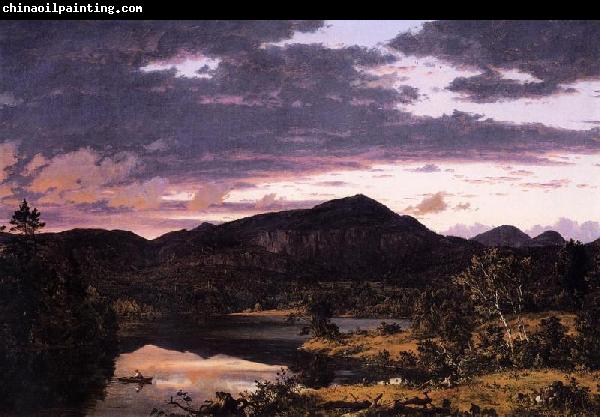 Frederic Edwin Church Lake Scene in Mount Desert