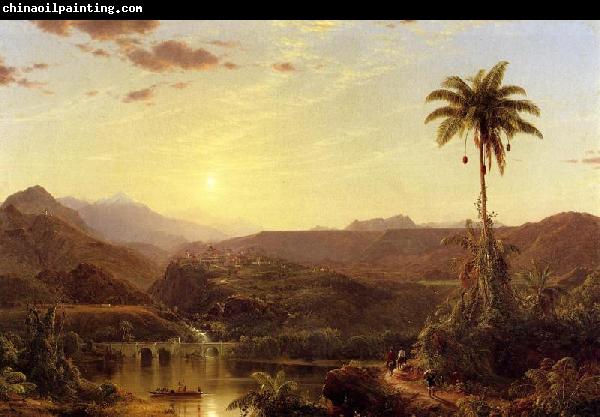 Frederic Edwin Church The Cordilleras Sunrise
