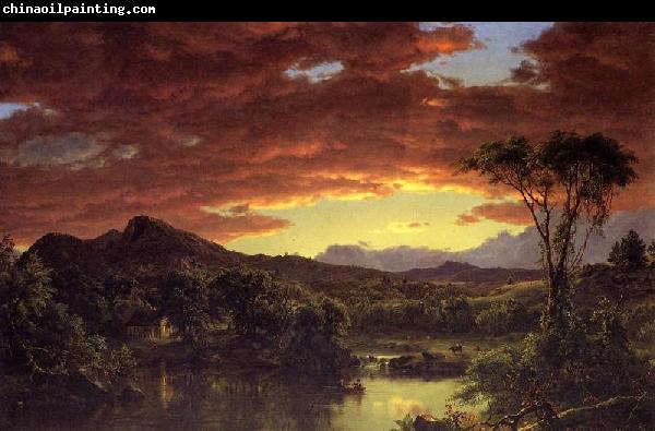 Frederic Edwin Church A Country Home