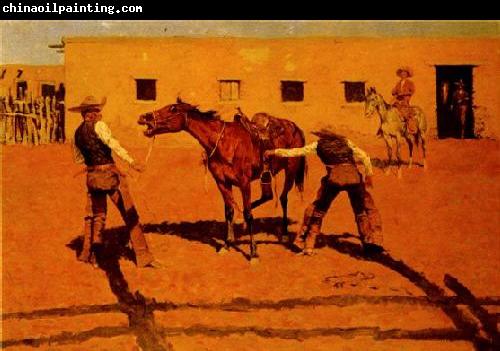 Frederick Remington His First Lesson