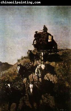 Frederick Remington Old Stage Coach of the Plains