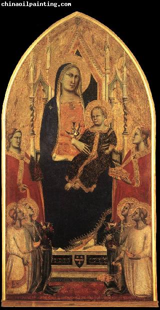 GADDI, Taddeo Madonna and Child Enthroned with Angels and Saints sd