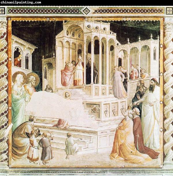 GADDI, Taddeo Presentation of Mary in the Temple dsg