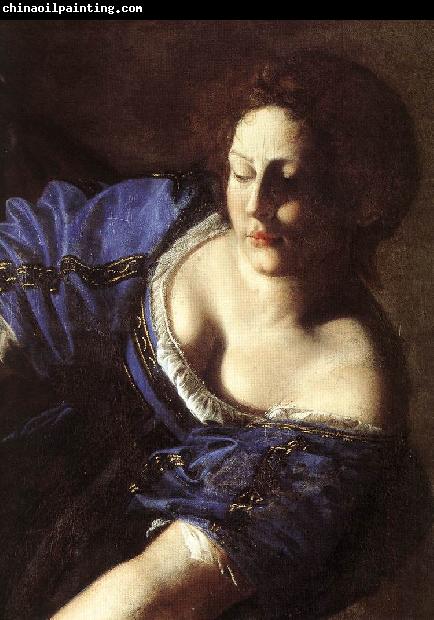 GENTILESCHI, Artemisia Judith Beheading Holofernes (detail) sdg