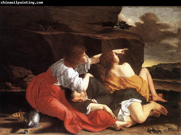 GENTILESCHI, Orazio Lot and his Daughters dfh