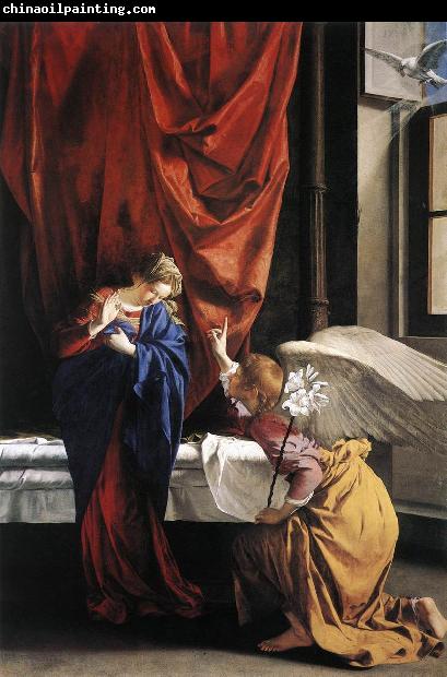 GENTILESCHI, Orazio Annunciation seyh