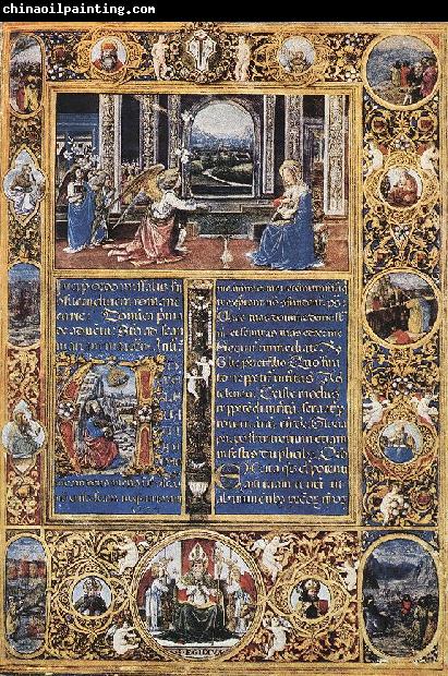 GHERARDO DI GIOVANNI Illustration to a Missal sdfg