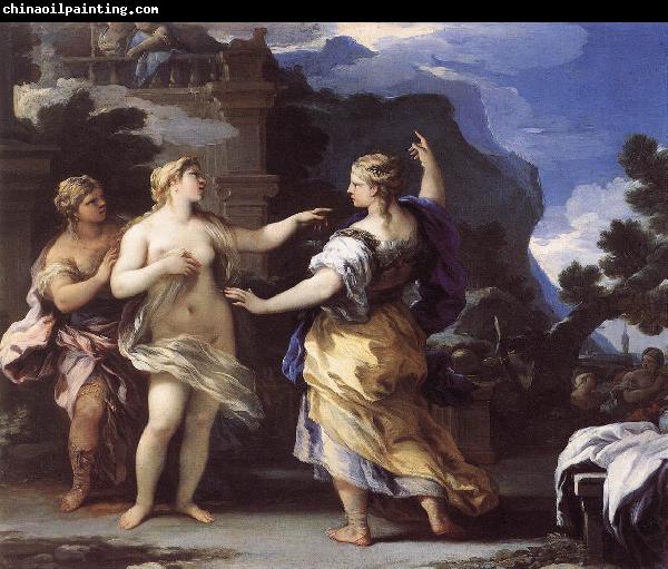 GIORDANO, Luca Venus Punishing Psyche with a Task  dfh