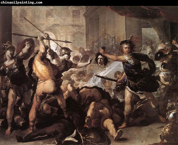 GIORDANO, Luca Perseus Fighting Phineus and his Companions dfhj