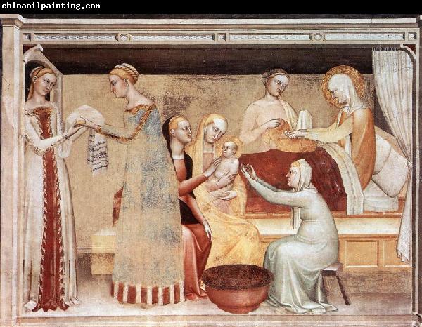 GIOVANNI DA MILANO The Birth of the Virgin sg