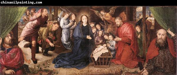 GOES, Hugo van der Adoration of the Shepherds sg