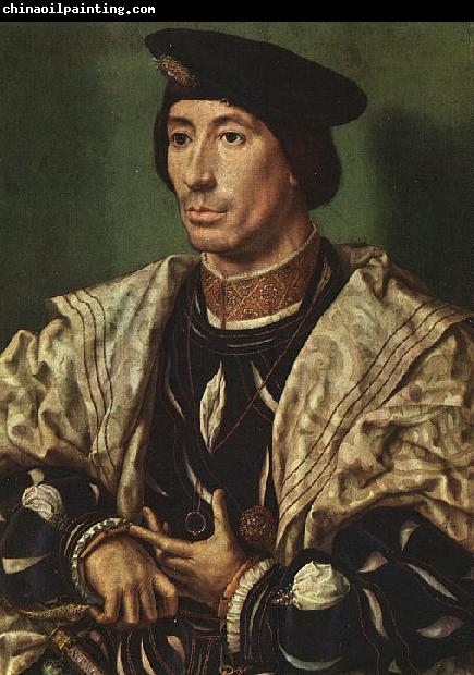 GOSSAERT, Jan (Mabuse) Portrait of Baudouin of Burgundy sg